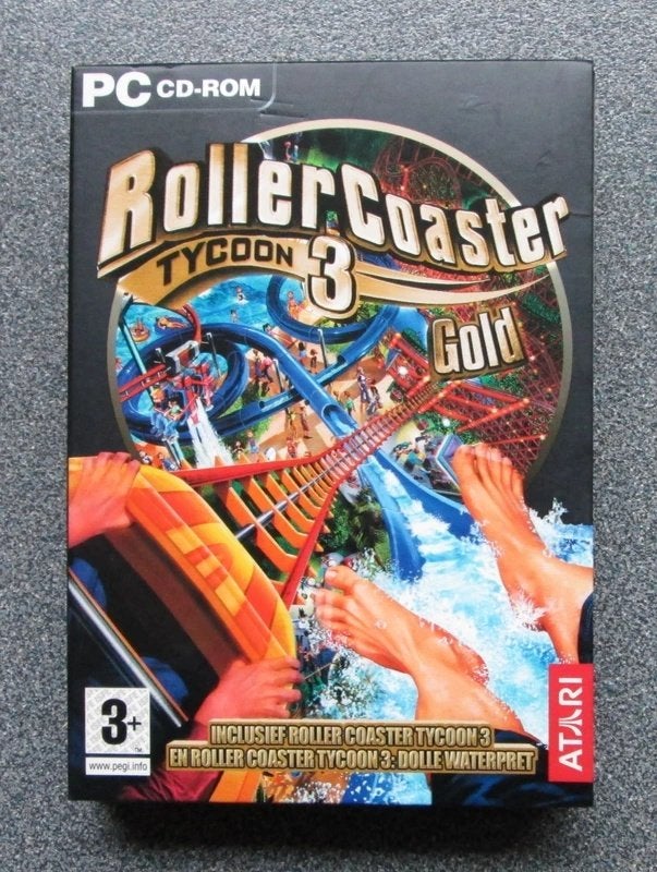 Roller Coaster Tycoon 3 Gold, Verzenden, 1 speler, Zo goed als nieuw, Vanaf 3 jaar