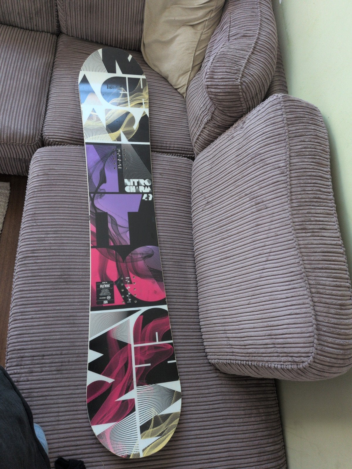 Nitro Charm Snowboard 149.58 cm, Ophalen, Gebruikt, Overige typen, Overige merken