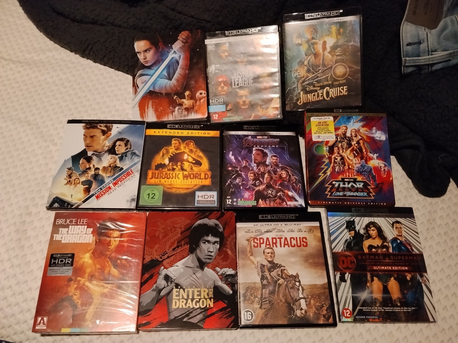 4K UHD Blu Ray collectie topfilms, svp naar waarde bieden, Cd's en Dvd's, Blu-ray, Engels, Film, Nederlands, Ophalen of Verzenden