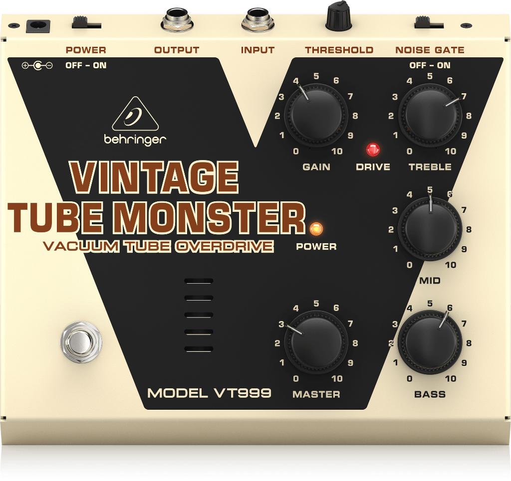 Behringer VINTAGE TUBE MONSTER VT999, Ophalen of Verzenden, Zo goed als nieuw, Distortion, Overdrive of Fuzz