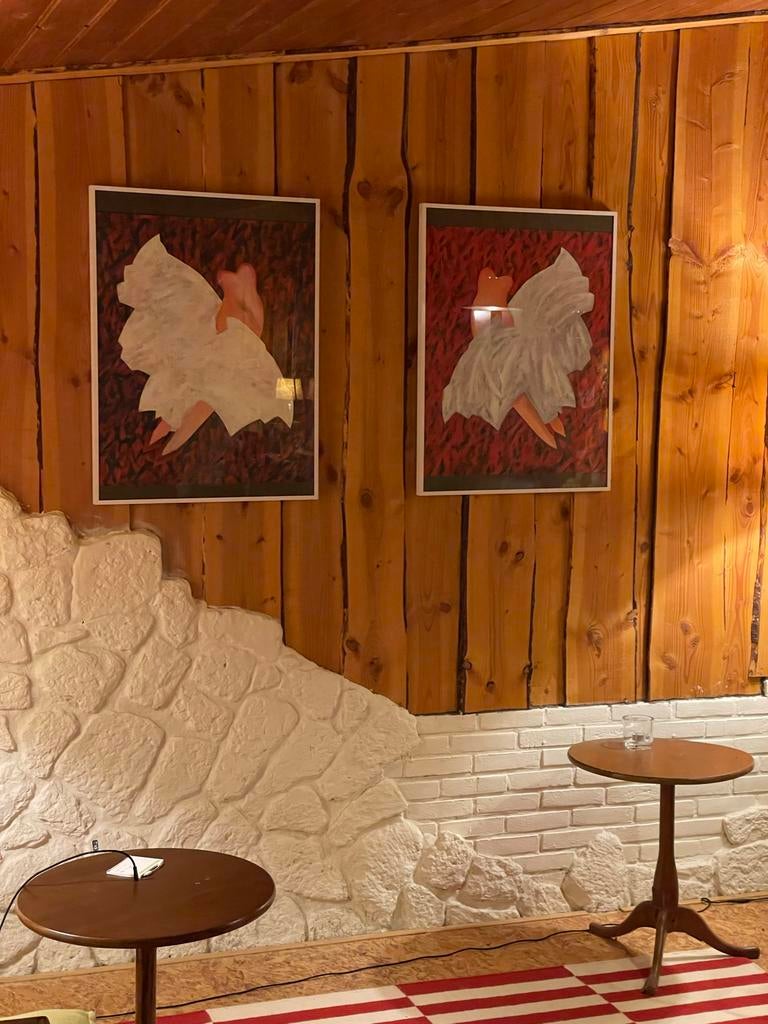 2 Barth wissellijsten 80x60 met witte dunne rand, Ophalen of Verzenden, Zo goed als nieuw