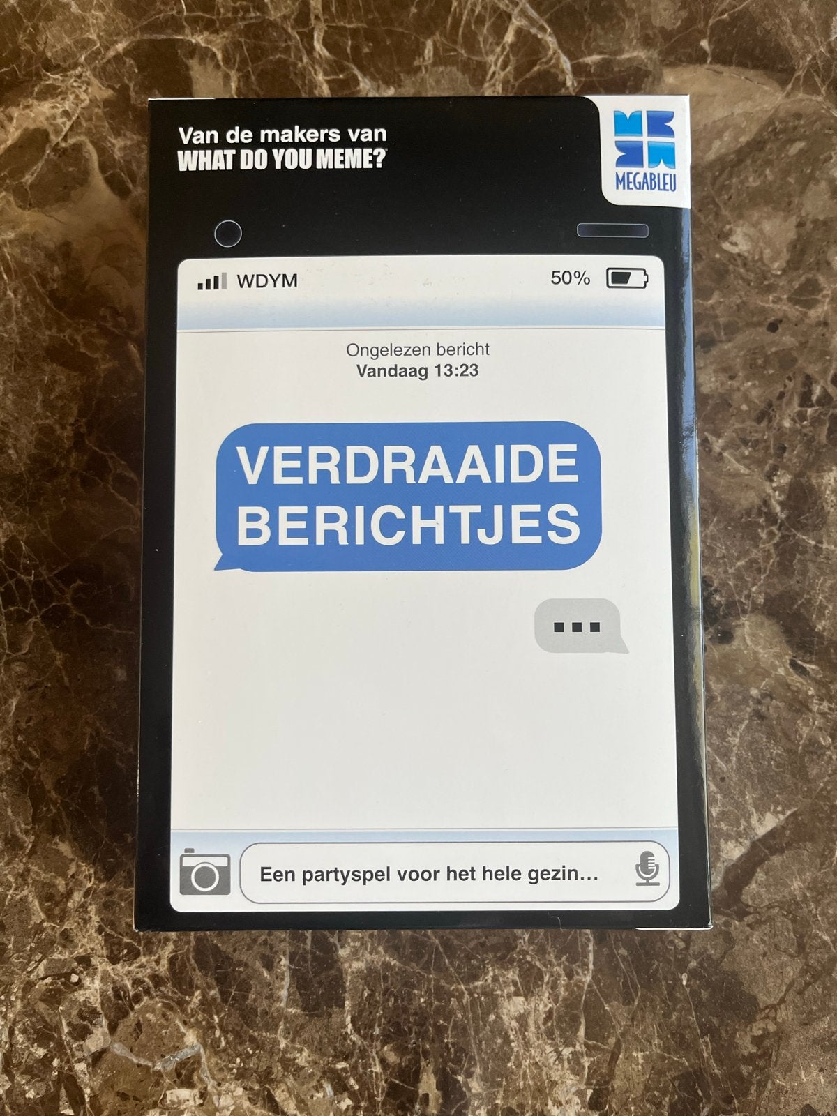 Verdraaide Berichtjes - Partyspel van de makers van WDYM, Drie of vier spelers, Ophalen of Verzenden, Nieuw