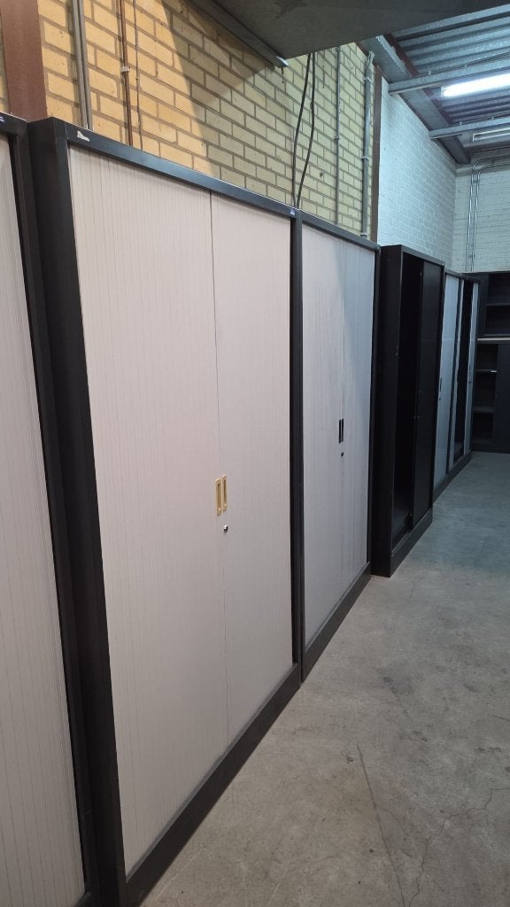 Archiefkast met roldeuren - Diverse maten en kleuren, Ophalen, Gebruikt, 100 tot 150 cm, Modern kantoor