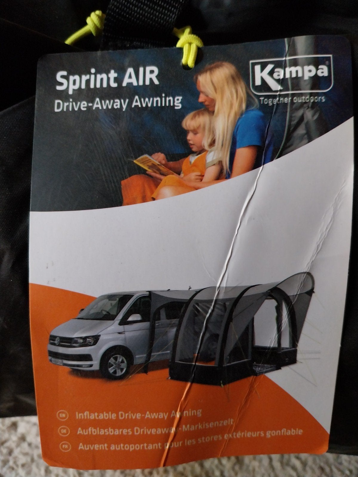 Kampa Sprint AIR bustent met Dometic Drive-Away Kit, Ophalen, Nieuw