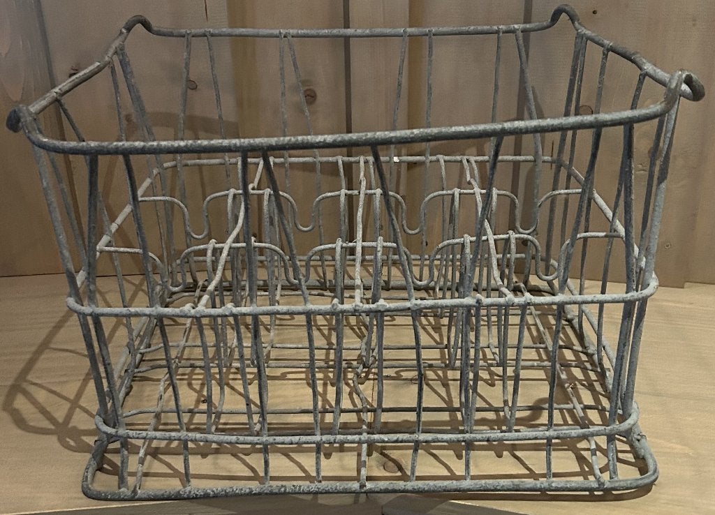melkkrat flessenrek €10,-, Ophalen, Minder dan 50 cm, Gebruikt, Metaal