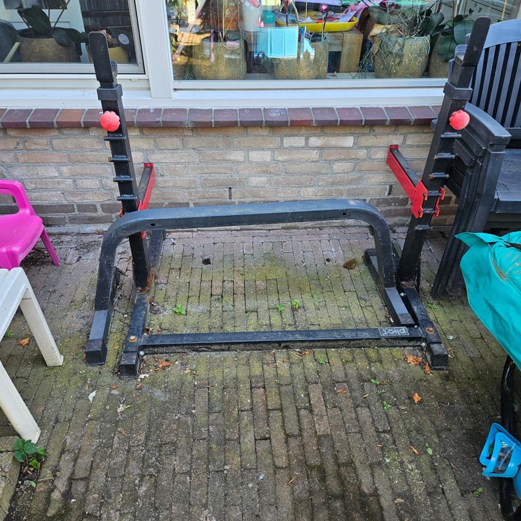 Pivot Fitness HR3210 Squat Stand krachtsport, Ophalen, Benen, Gebruikt, Overige typen