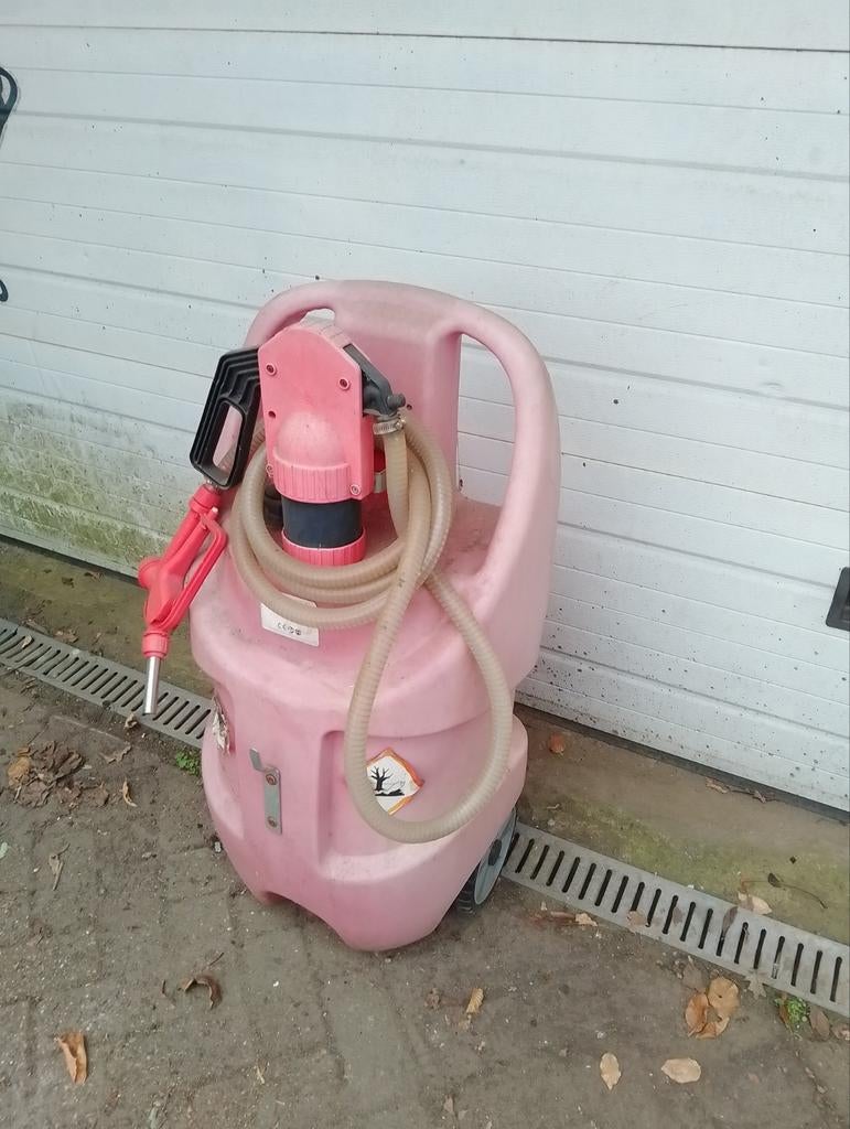 75L Mobiele Opslagtank / jerrycan met Manuele Pomp, Ophalen, Gebruikt