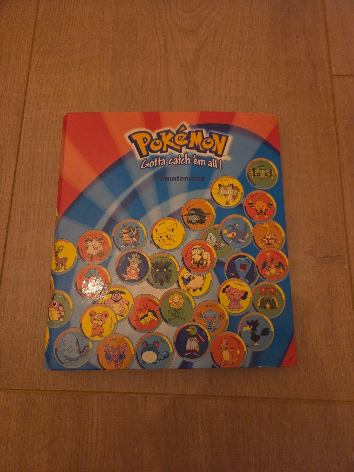 Pokémon Muntenmap met diverse munten - Gotta Catch 'Em All!, Ophalen of Verzenden, Gebruikt, Overige typen