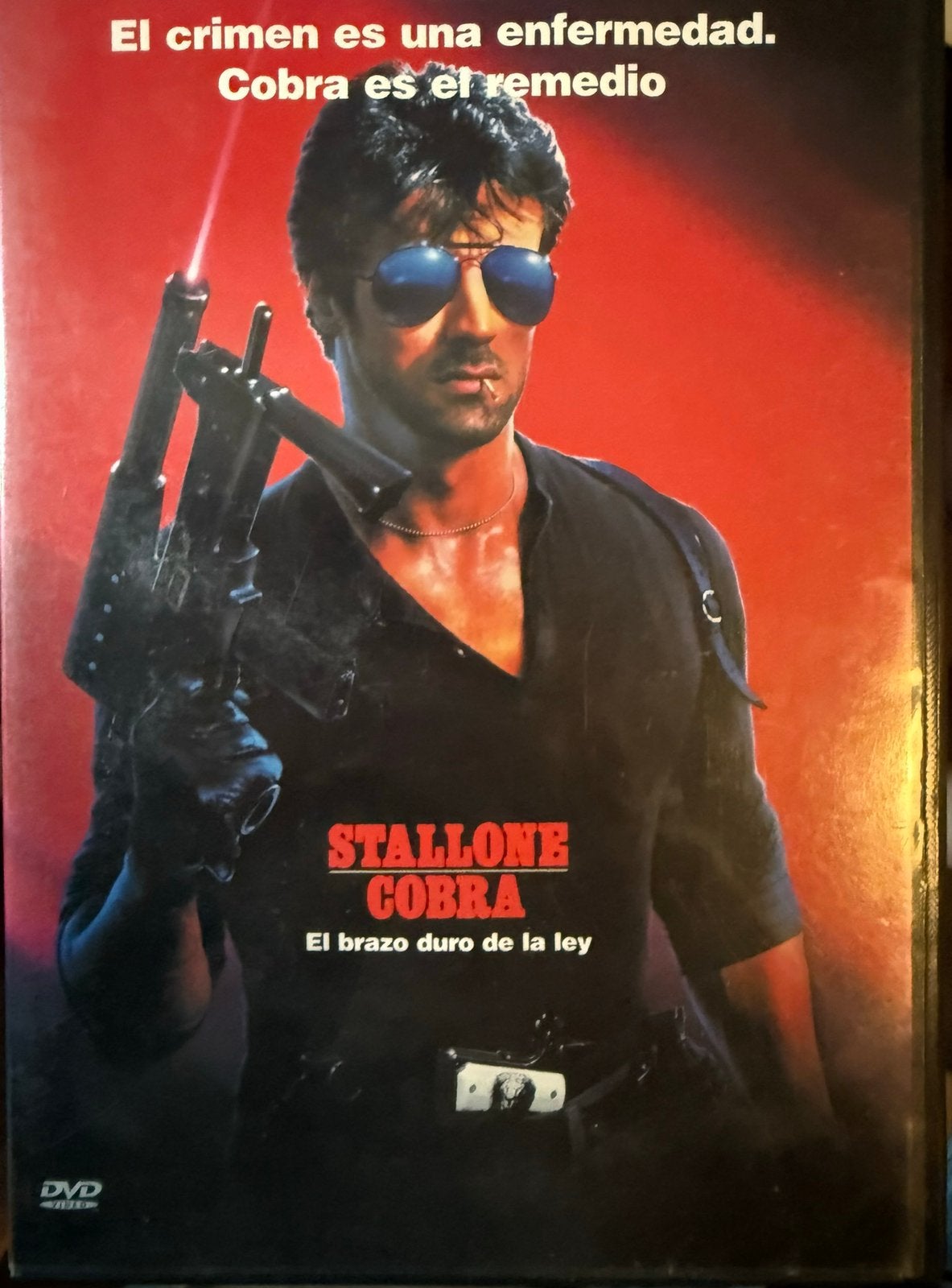 Cobra, sylvester stallone. Italiaanse hoes ned ondertiteld, Alle leeftijden, Ophalen of Verzenden, Zo goed als nieuw