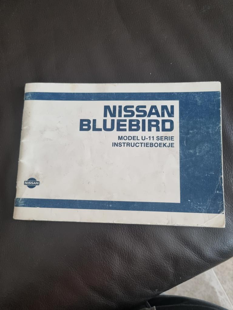 Nissan Bluebird 1983-1990 instructieboekje, Ophalen of Verzenden
