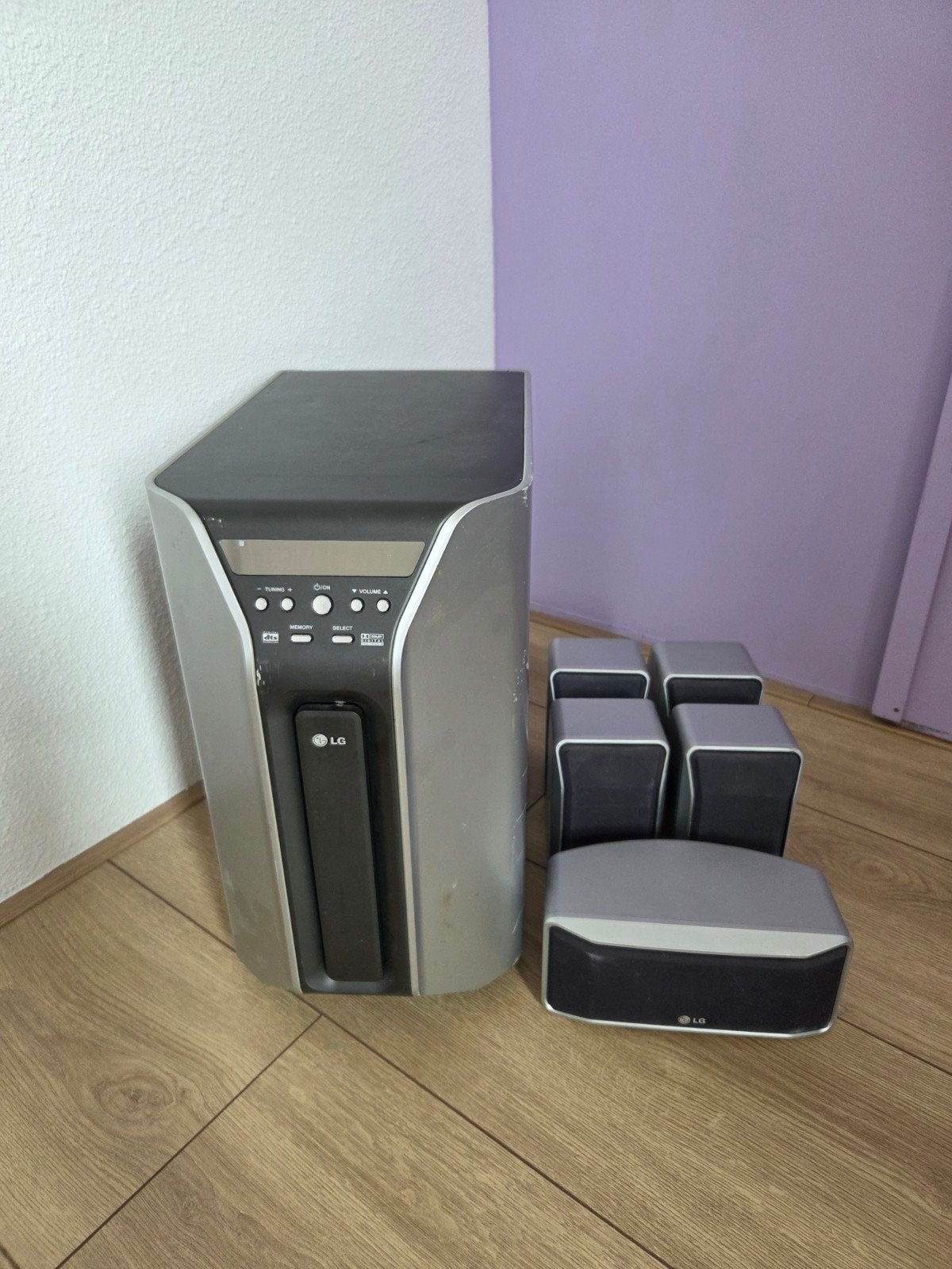 LG Home Cinema Set met DVD-speler, Ophalen