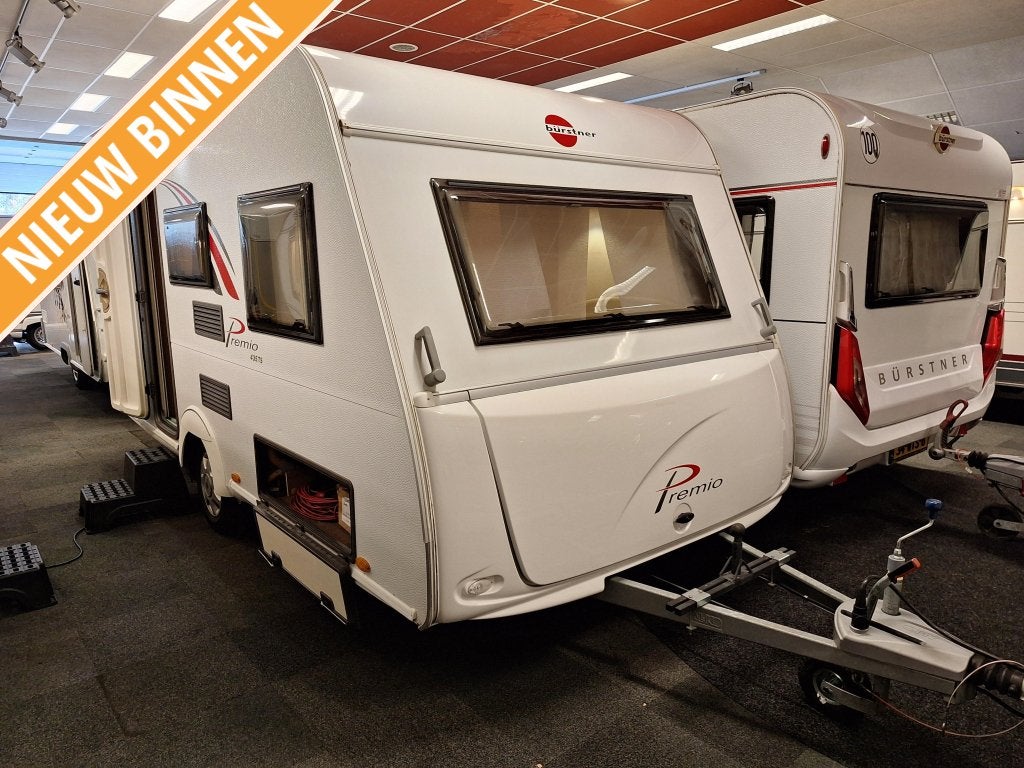 Bürstner Premio 435 TS, Caravans en Kamperen, Rondzit, Bedrijf, 750 - 1000 kg, Bürstner