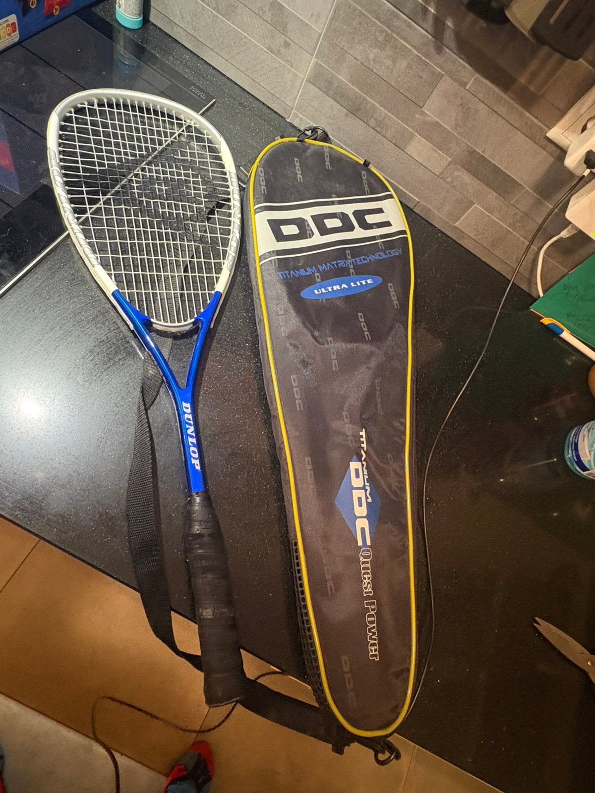 Dunlop, Sport en Fitness, Squash, Ophalen of Verzenden, Zo goed als nieuw
