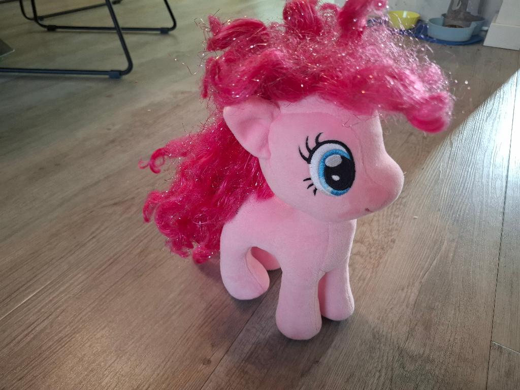 Knuffel - My Little Pony - Pinky Pie, Ophalen of Verzenden, Gebruikt