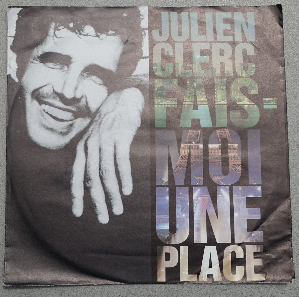 Julien Clerc - Fais-moi une place (7'' Vinyl Single), 7 inch, Zo goed als nieuw, Pop, Overige typen