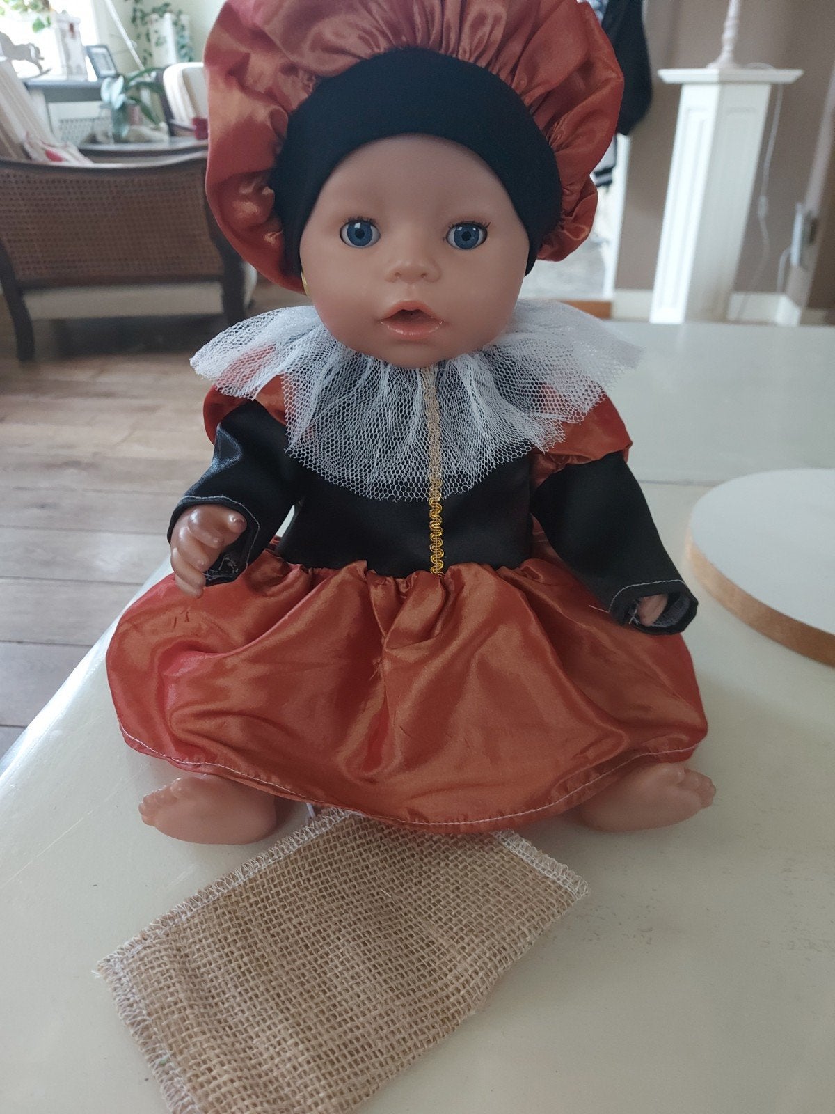 leuk pieten pakje baby born pop 43cm, Kinderen en Baby's, Ophalen of Verzenden, Nieuw, Babypop