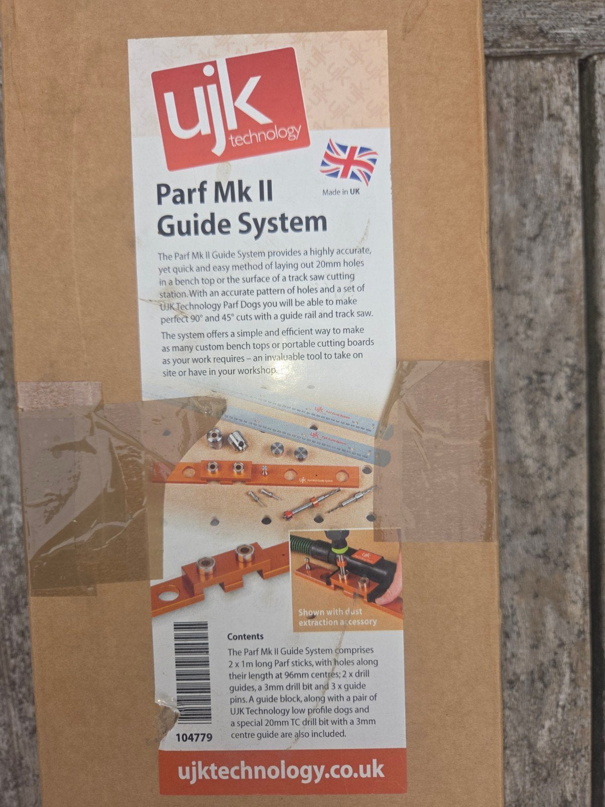 UJK Parf Mk2 Guide System voor nauwkeurige gaten, Ophalen of Verzenden, Zo goed als nieuw, Overige typen, Overige merken