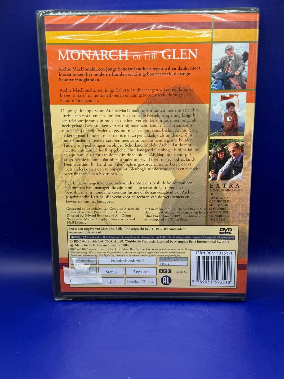 001. Monarch of the Glen - De complete eerste serie DVD SEAL, Cd's en Dvd's, Engels, Seizoen 1, Verzenden, Alle leeftijden