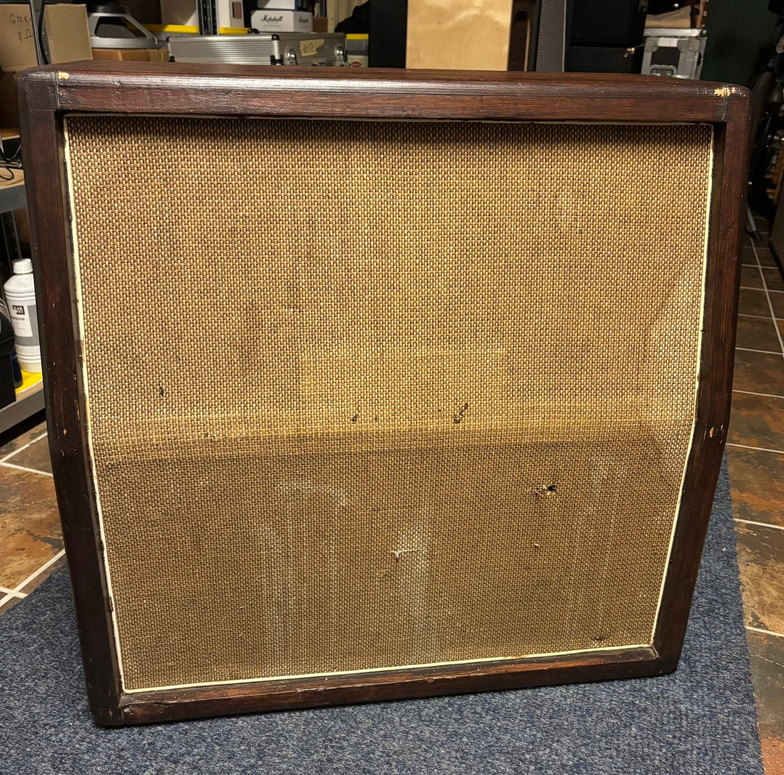Marshall 4x12 cabinet 1968, Muziek en Instrumenten, Ophalen, Gebruikt, Geen, Geen