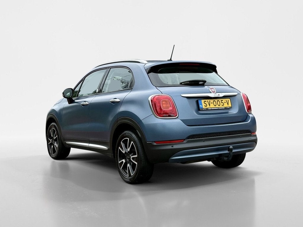 Fiat 500 X 1.4 Turbo MultiAir Mirror Automaat, Auto's, Fiat, Stof, Gebruikt, 4 cilinders, Blauw