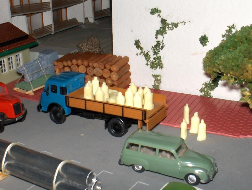 20 stuks meel-balen/-zakken - lading / laadgoed / vracht, Hobby en Vrije tijd, Modeltreinen | H0, Wisselstroom, Overige typen