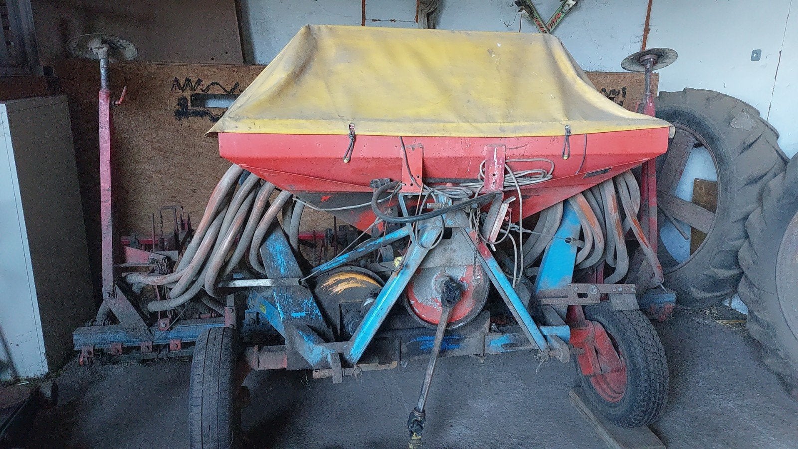 Accord zaaimachine, Ophalen, Akkerbouw, Graan