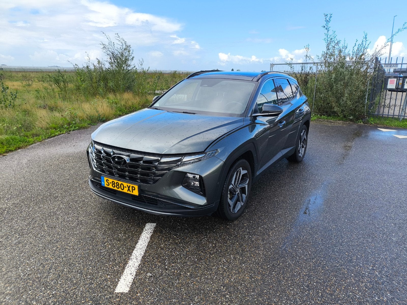 Hyundai Tucson 1.6 T-gdi Phev 265pk AWD Aut. 2023 Grijs, Auto's, Automaat, 1350 kg, 179 pk, Vierwielaandrijving