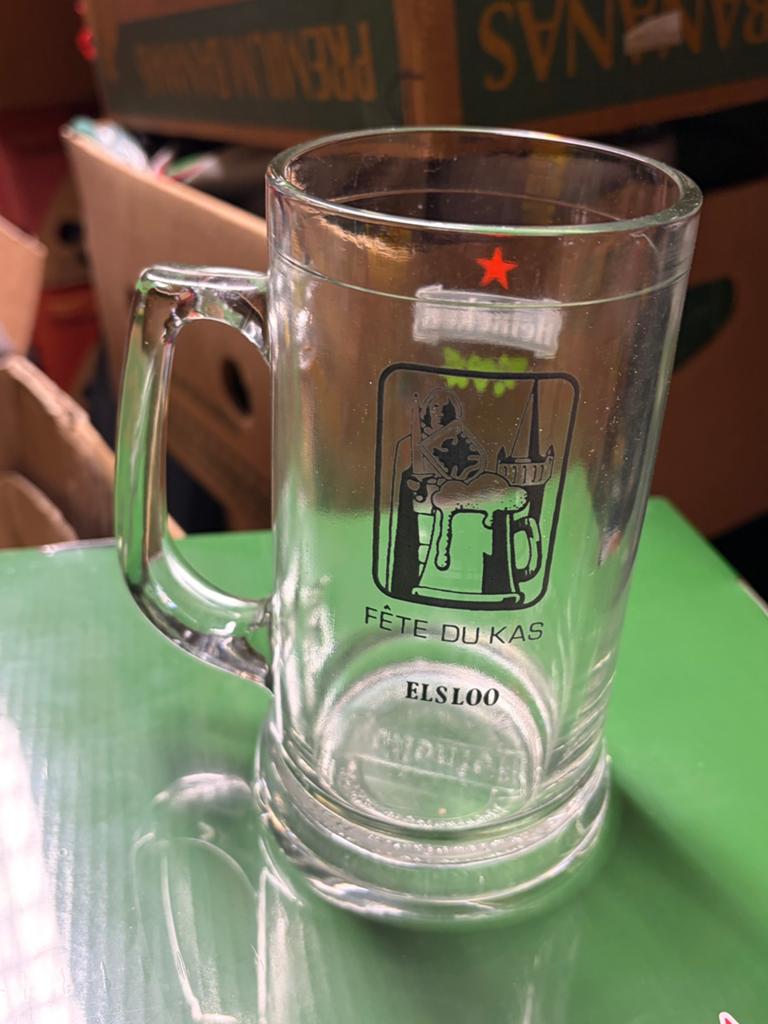 Heineken dubbeldruk pul, Ophalen, Zo goed als nieuw, Pul(len), Heineken