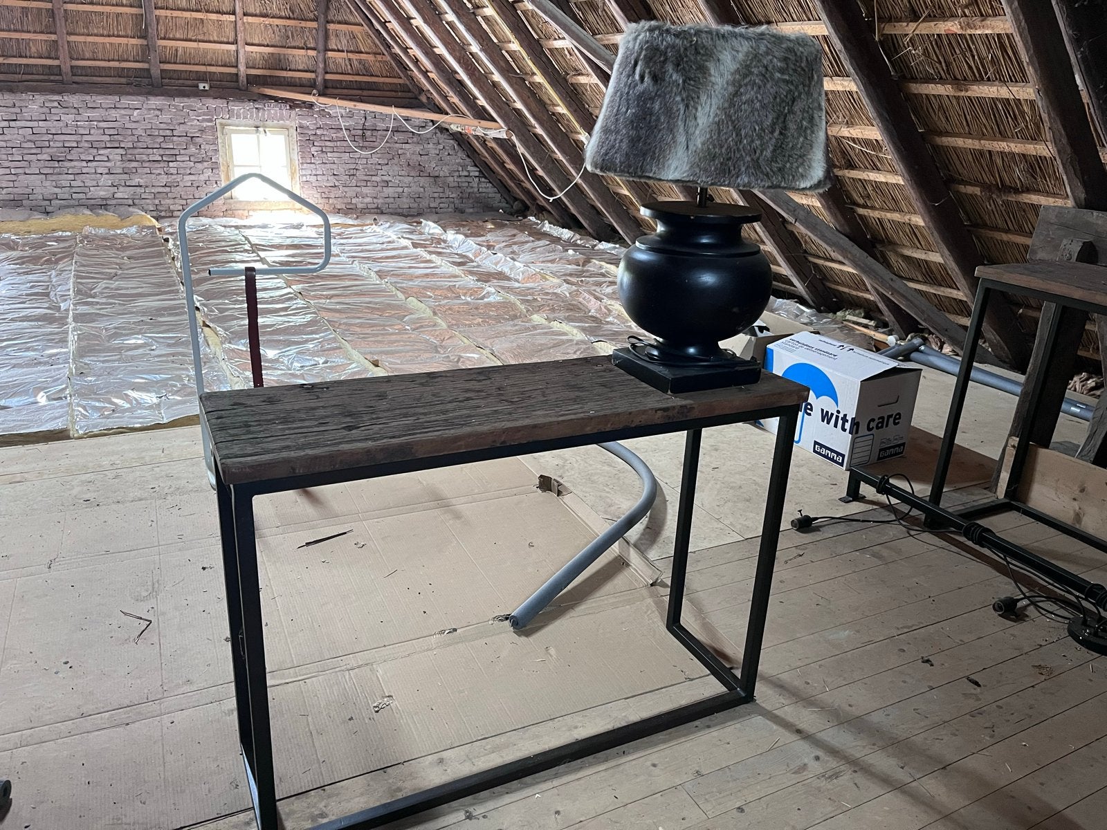 2 Sidetabels van Wagondelen - Diverse Maten, Ophalen, Gebruikt, 100 tot 150 cm, Overige houtsoorten