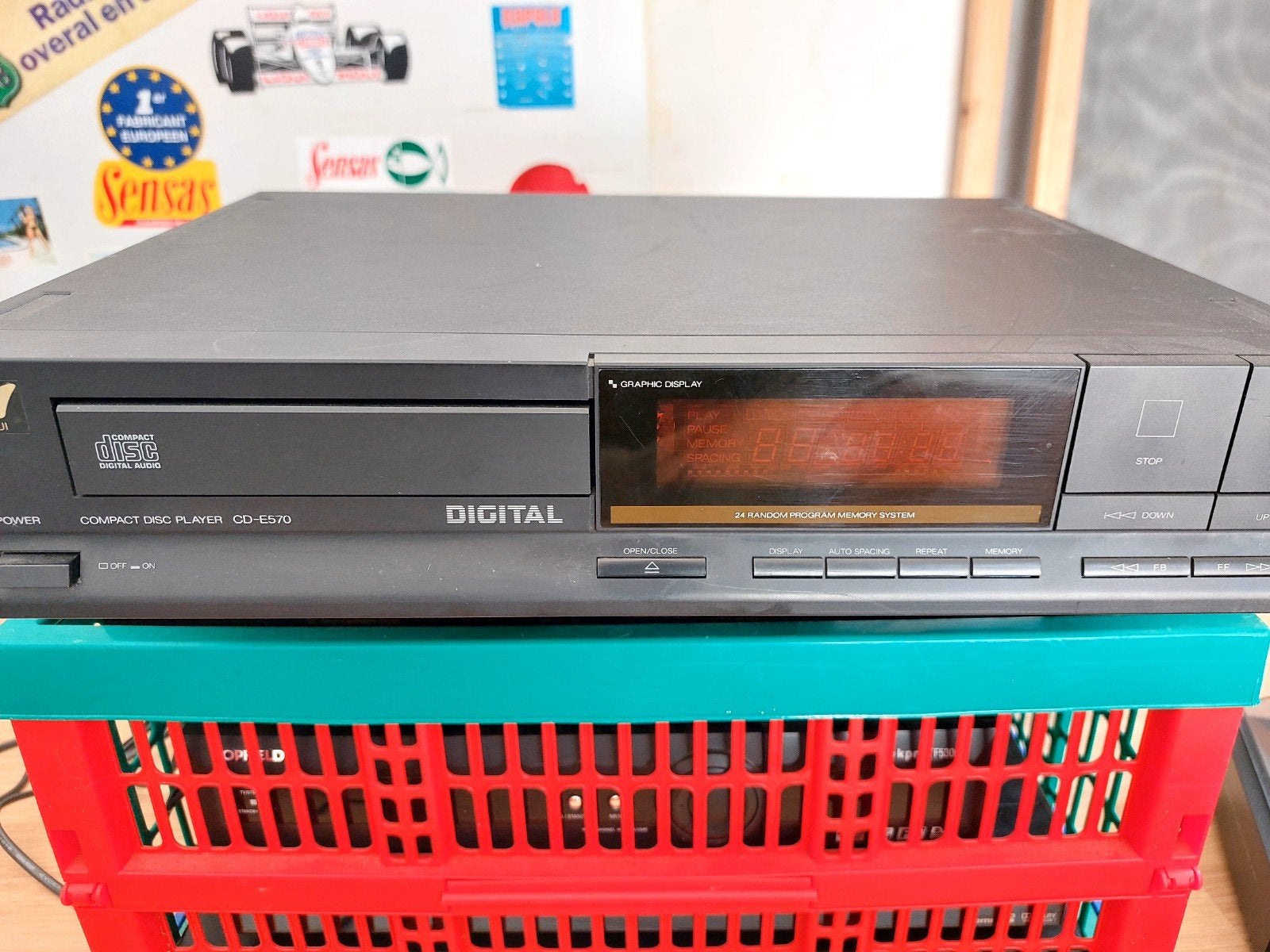Sansui Compact Disc Player CD-E570 (Zonder aansluitingen), Ophalen, Gebruikt, Overige merken