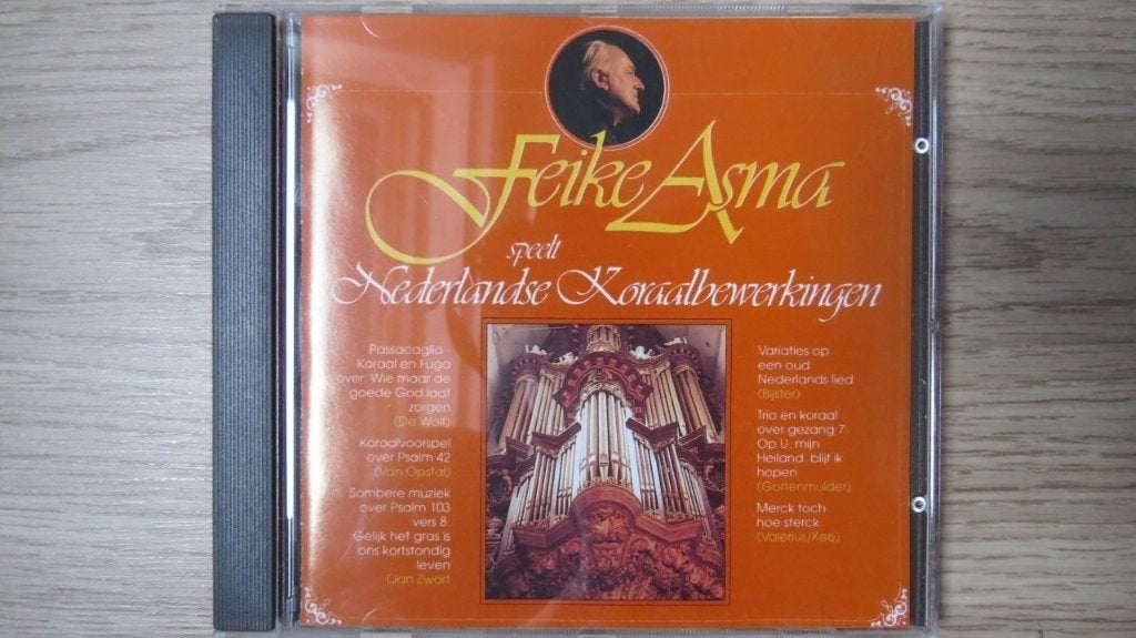 Cd orgel: Feike Asma speelt Nederlandse koraalbewerkingen, Ophalen of Verzenden, Zo goed als nieuw, Gospel