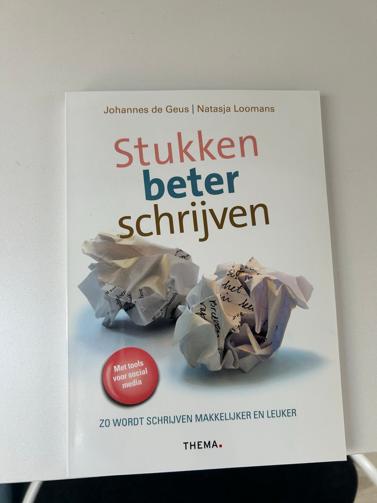 Stukken Beter Schrijven - Johannes de Geus | Natasja Loomans, Ophalen of Verzenden, Zo goed als nieuw, Nederland