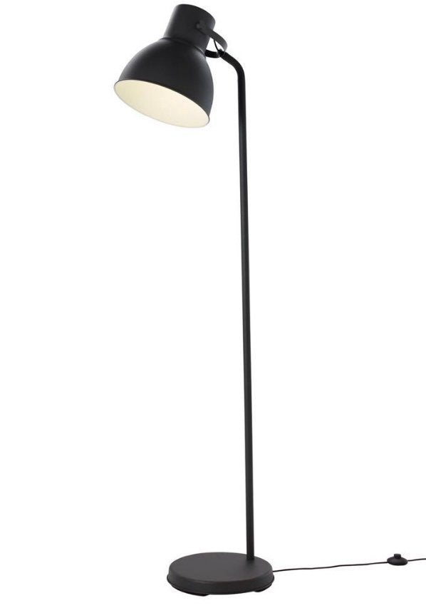 HEKTAR Staande lamp, donkergrijs, Ophalen, Zo goed als nieuw, 150 tot 200 cm