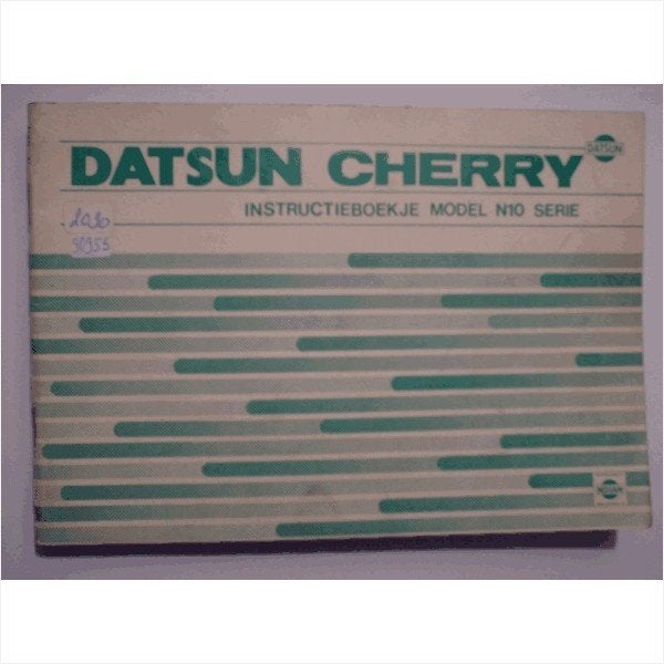 Datsun Cherry Model N10 Instructieboekje 1979 #2 Nederlands, Ophalen of Verzenden