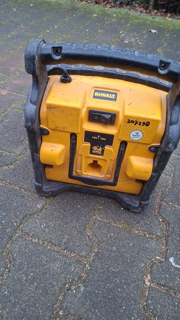 Dewalt Accu bouwlamp bouw lamp 230volt en Accu., Kunststof, ., Ophalen of Verzenden, Zo goed als nieuw