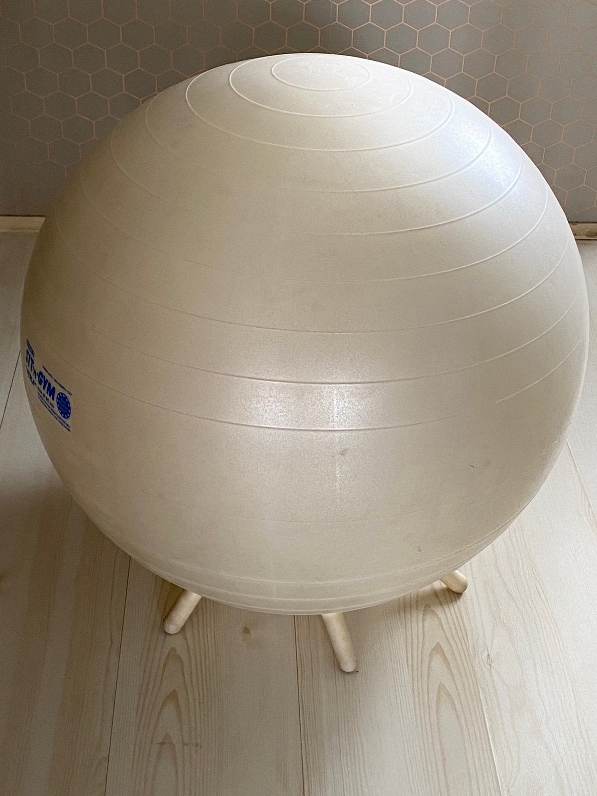 Zitbal, Sport en Fitness, Ophalen, Zo goed als nieuw, Yogamat