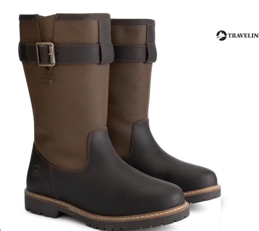Travelin Outdoor herenlaarzen nieuw in doos, Bruin, Travelin, Nieuw, Ophalen of Verzenden