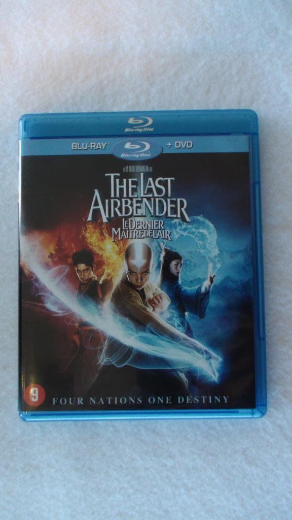 The last airbender blu-ray + dvd, Ophalen of Verzenden, Zo goed als nieuw, Actie