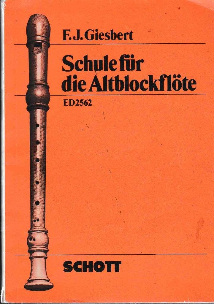 Schule Fur Die Altblockflote  ( 759 ), Gebruikt, Verzenden, Klassiek, Blokfluit
