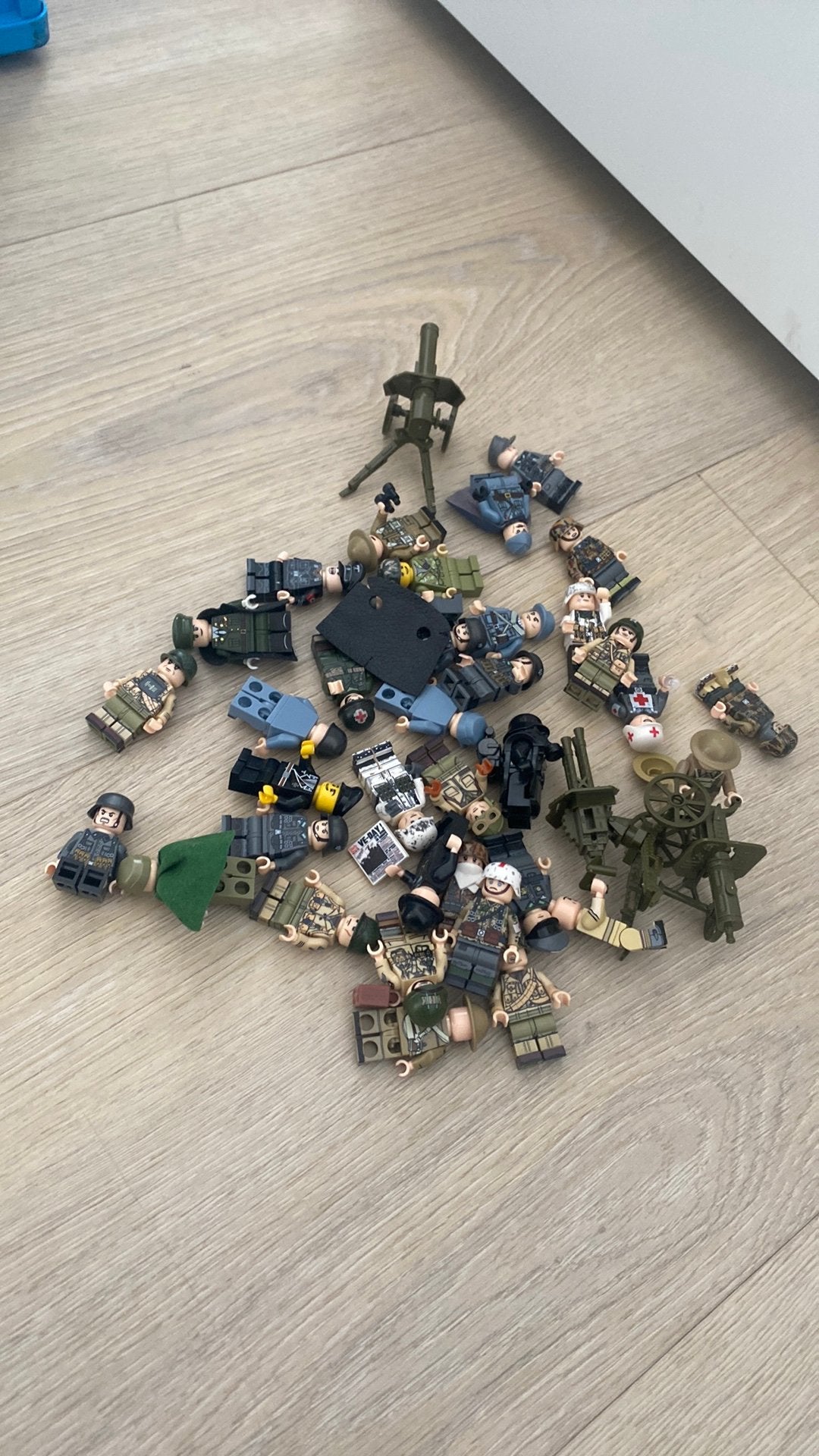 Lego wwI en wwII. (Aliexpress), Ophalen, Landmacht, Overige gebieden, Embleem of Badge