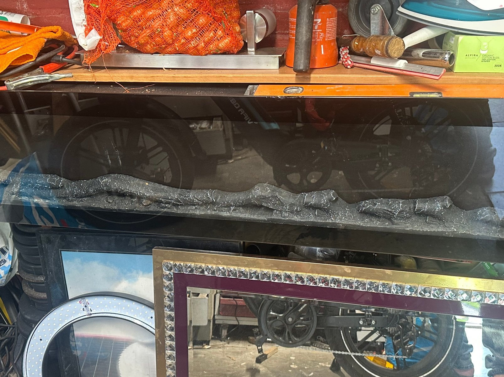 INBOUW SFEERHAARD, Ophalen of Verzenden, Inbouwhaard, Elektrische haard