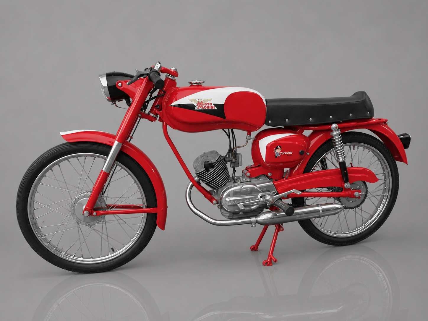 1964 Moto Morini Corsarino #4 50cc | Italian Classic Moped, Overige merken, Overige carrosserieën, Overige brandstoffen, Bedrijf