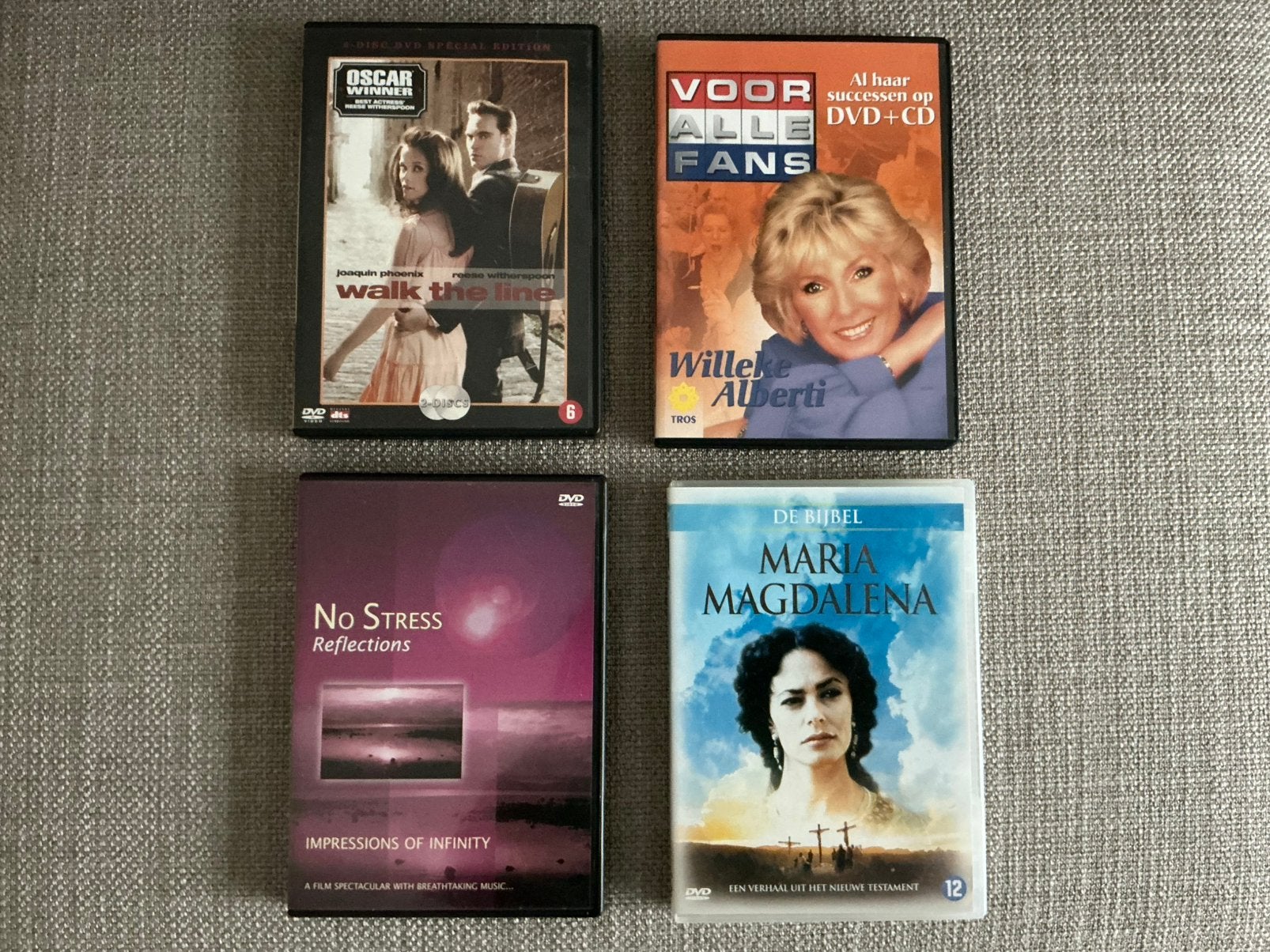 Muziek dvd’s W Alberti Walk the line No stress. M. Magdalena, Cd's en Dvd's, Dvd's | Muziek en Concerten, Alle leeftijden, Ophalen of Verzenden