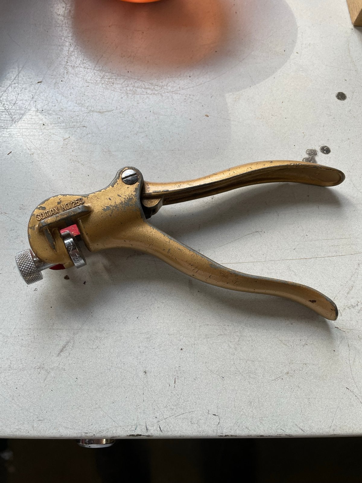 Sumax NO. 250 Zaagzetter - Vintage Handgereedschap, Ophalen of Verzenden, Gebruikt, Overige typen, Overige merken