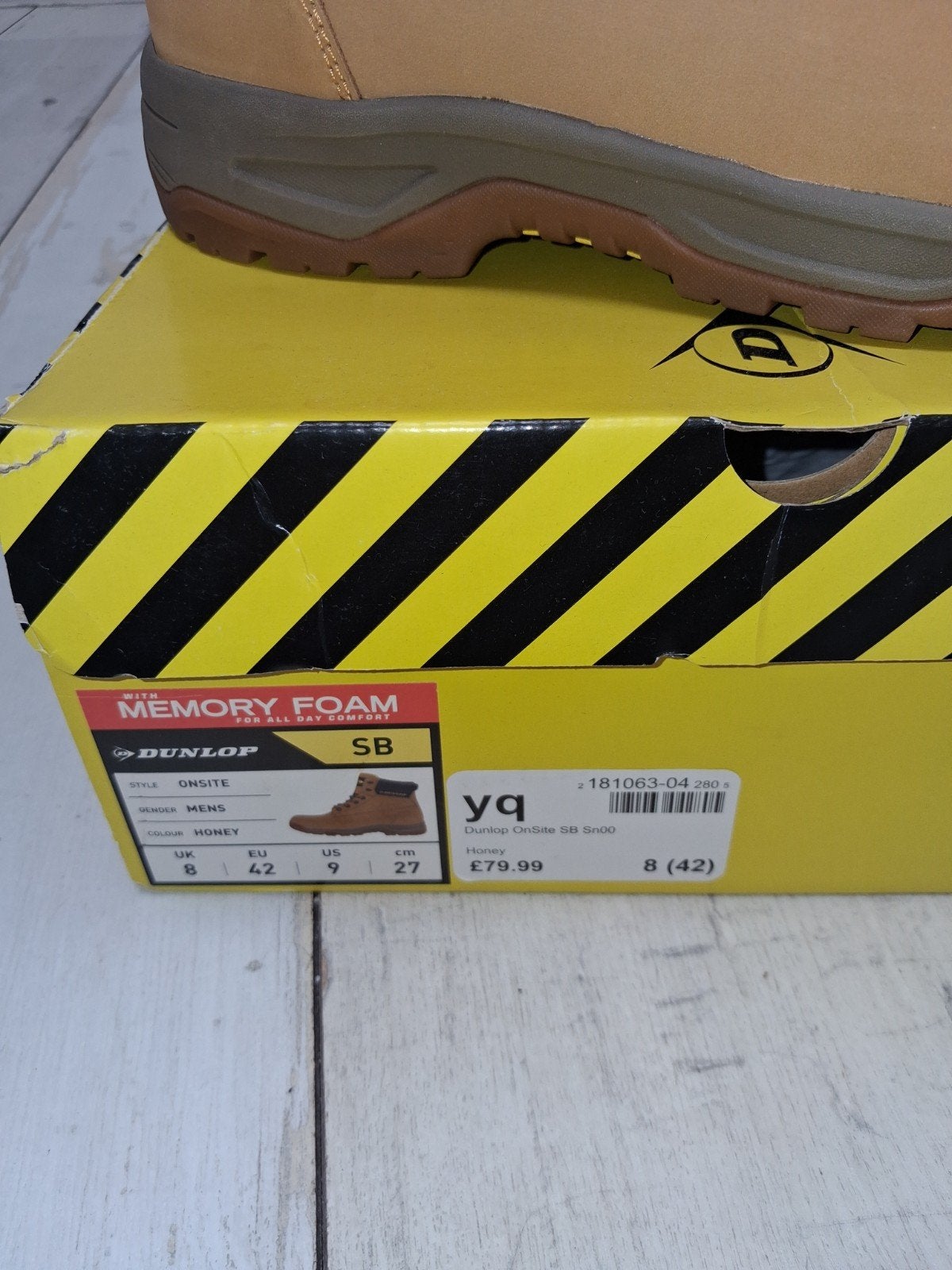 Dunlop OnSite Stalen Neus Veiligheidslaarzen - Maat 42, Kleding | Heren, Schoenen, Ophalen of Verzenden
