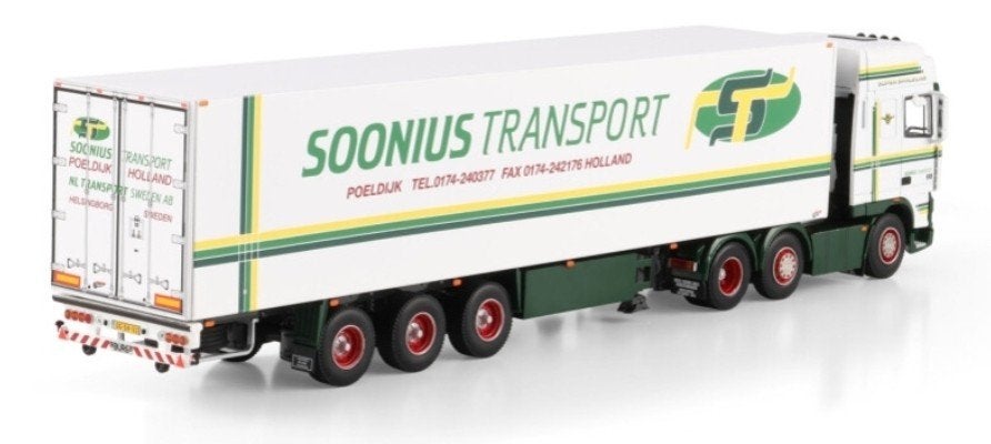 WSI DAF 95XF SUPER SPACE CAB + KOEL TRAILER - SOONIUS, Wsi, ., Nieuw, Ophalen of Verzenden