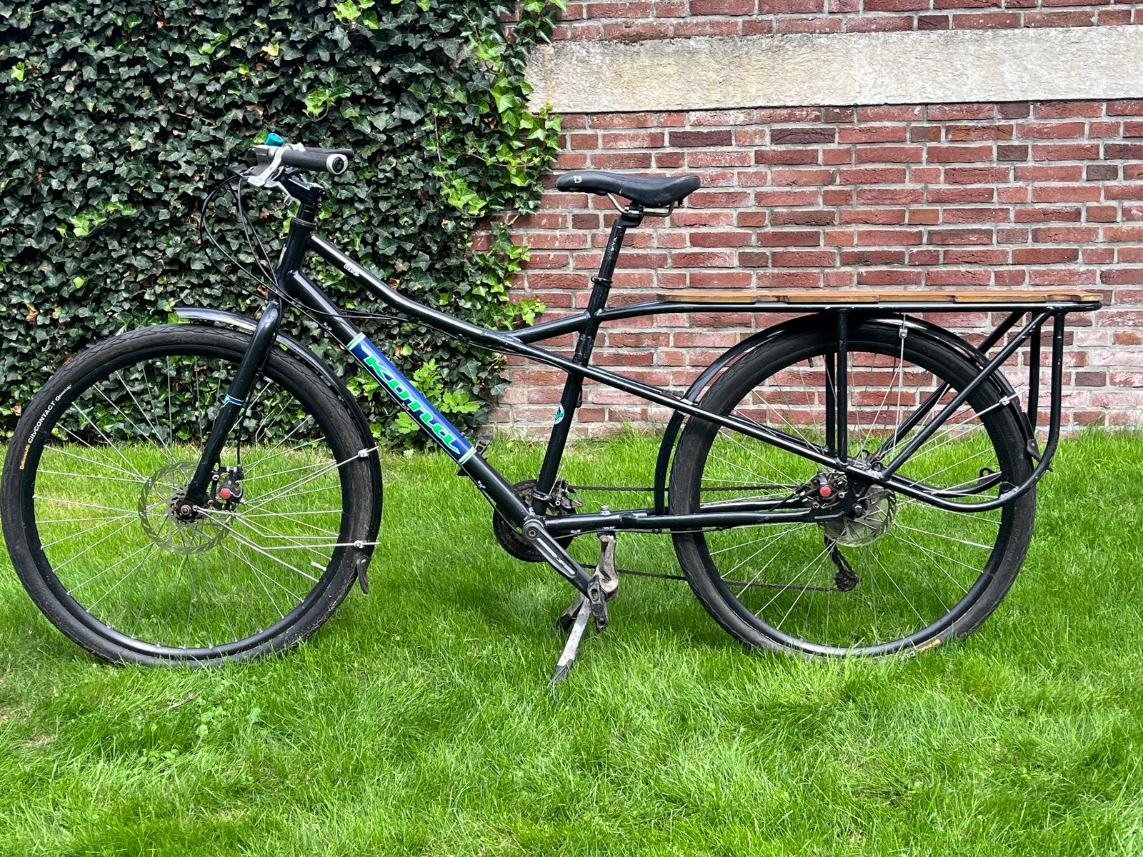 Kona Ute Longtail Bakfiets - Ideaal voor goederen en surfpla, Gebruikt, Goederen, Schijfrem, Ophalen