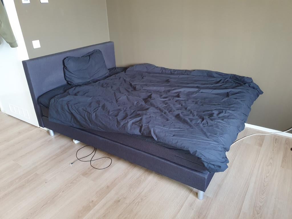 Boxspring 140x210, Ophalen, 210 cm, Tweepersoons, 140 cm