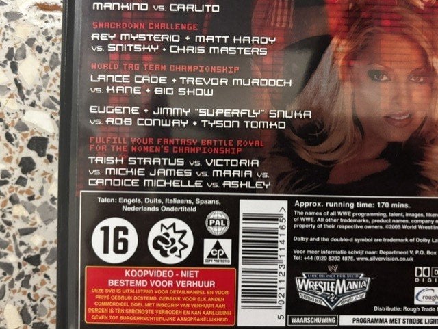 WWE Taboo Tuesday 2005, Engels, Nederlands, Overige typen, Ophalen of Verzenden