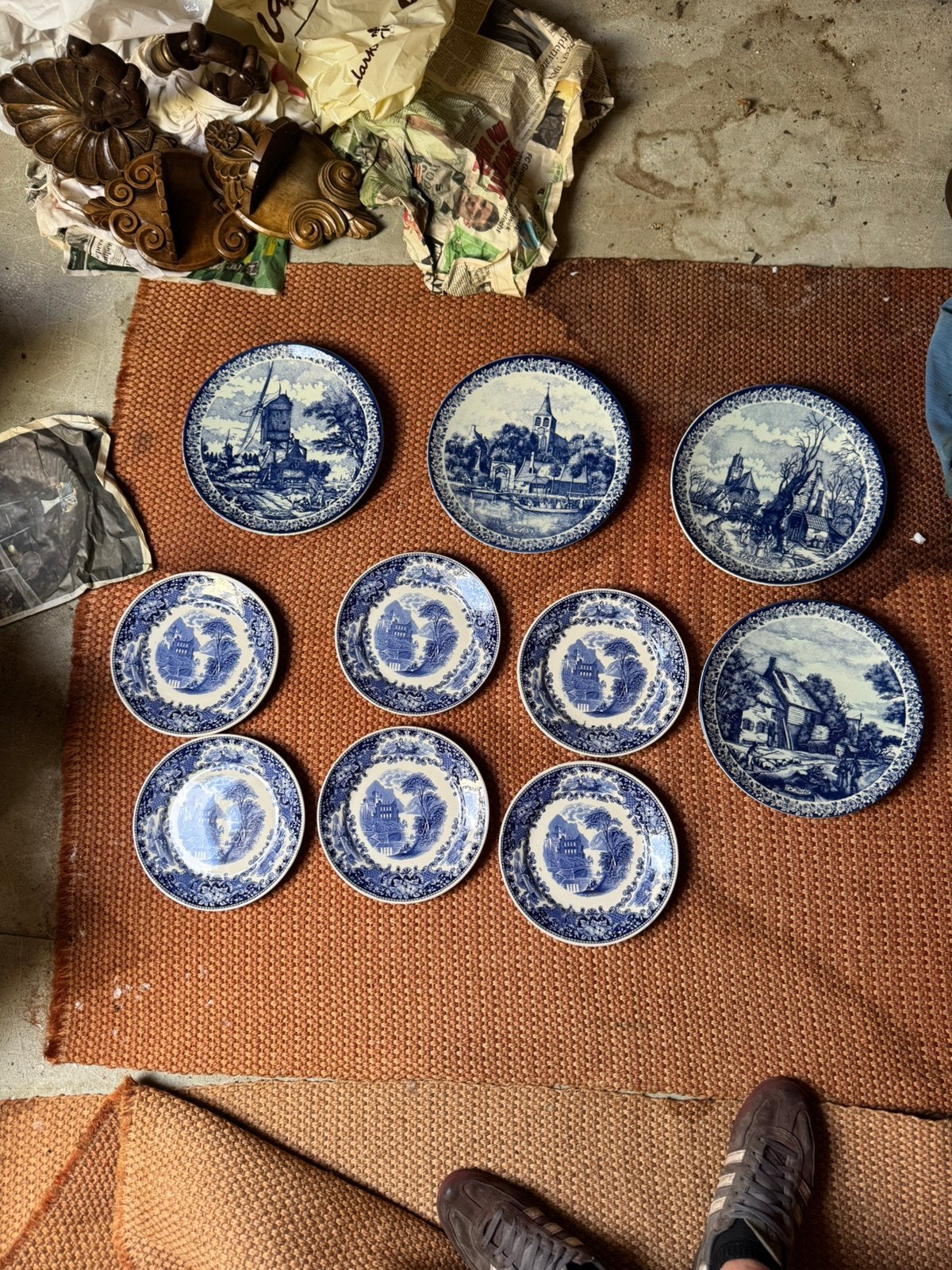 Delfts blauwe sierborden, Antiek en Kunst, Antiek | Wandborden en Tegels, Ophalen
